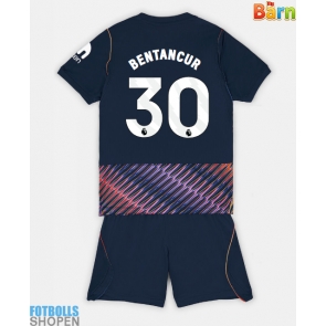 Billiga Tottenham Hotspur Rodrigo Bentancur #30 Bortatröja Barn 2026-27 Kortärmad (+ Korta byxor)
